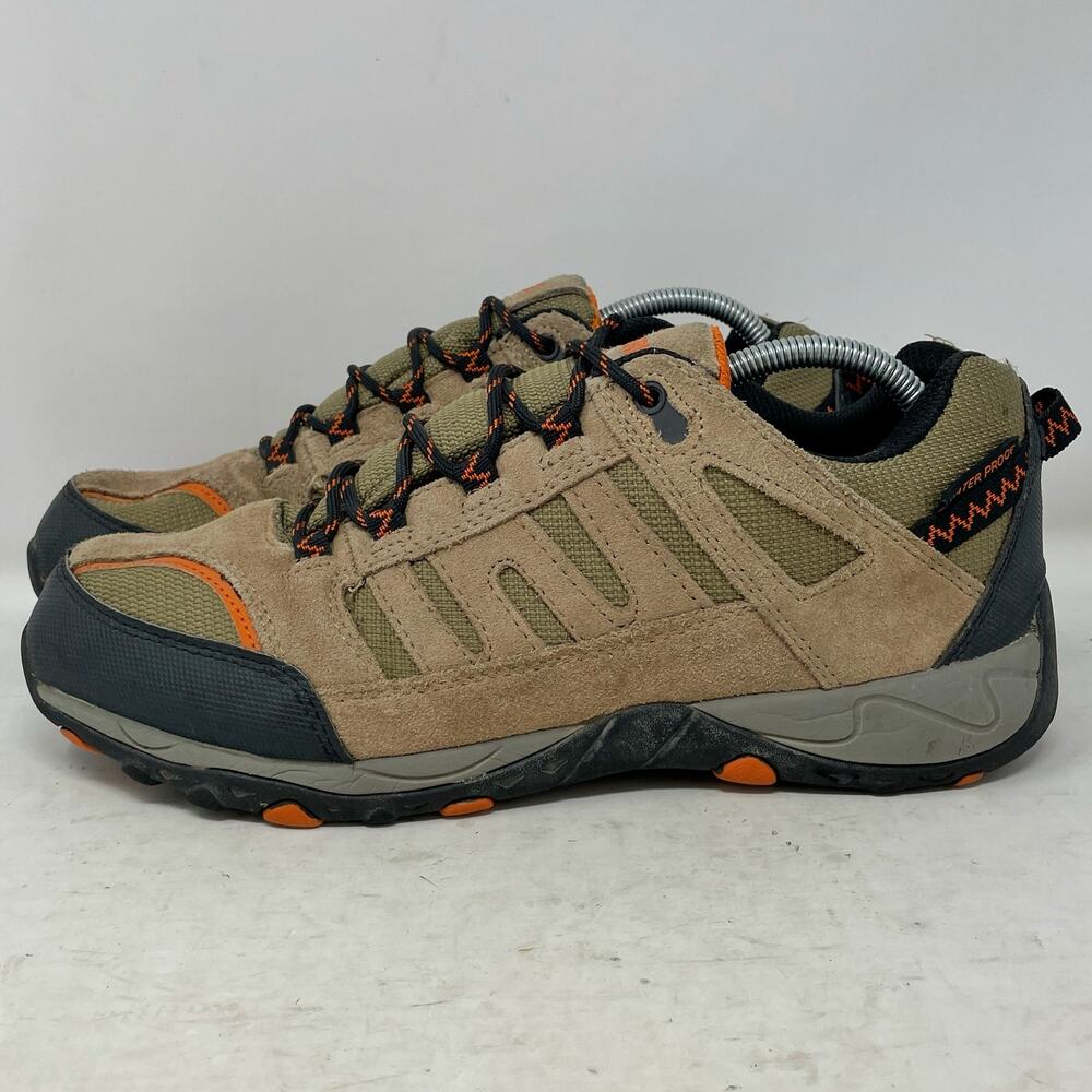Wolverine Waterproof Suede Hiking Shoes Tan Mens Size 9.5